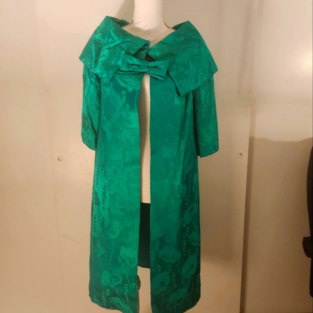 Vintage Oriental Satin Jacket